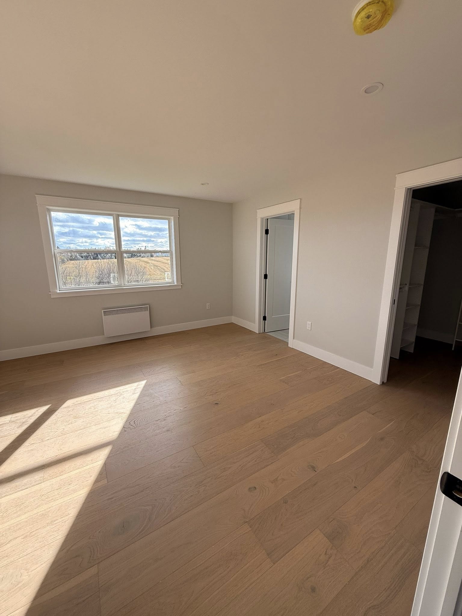 painting new builds interior room